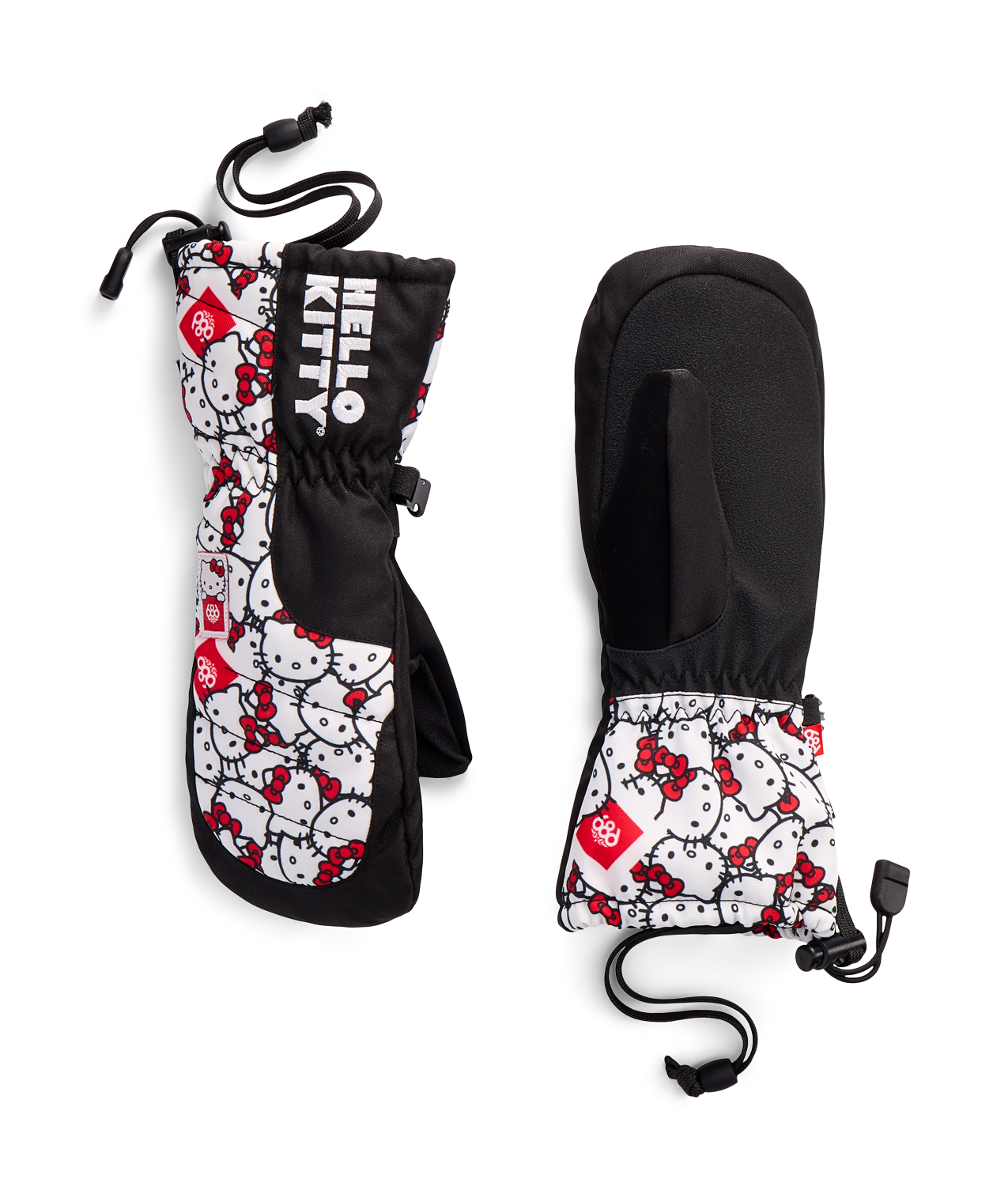 Youth Unisex Heat Insulated Mitt - HELLO KITTY WHITE