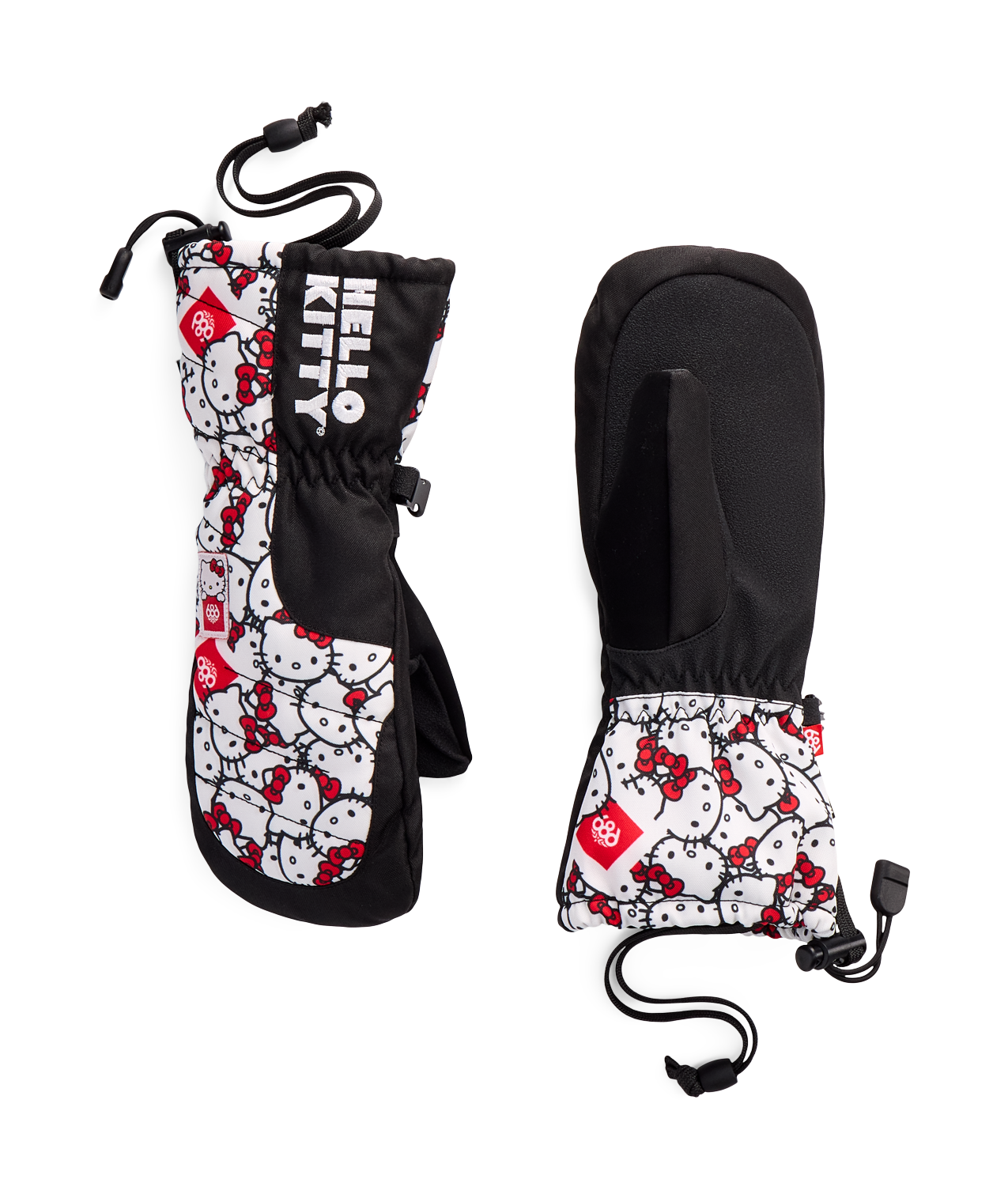 Youth Unisex Heat Insulated Mitt - HELLO KITTY WHITE
