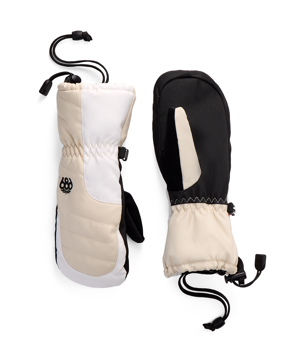 Youth Unisex Heat Insulated Mitt - WHITE COLORBLOCK