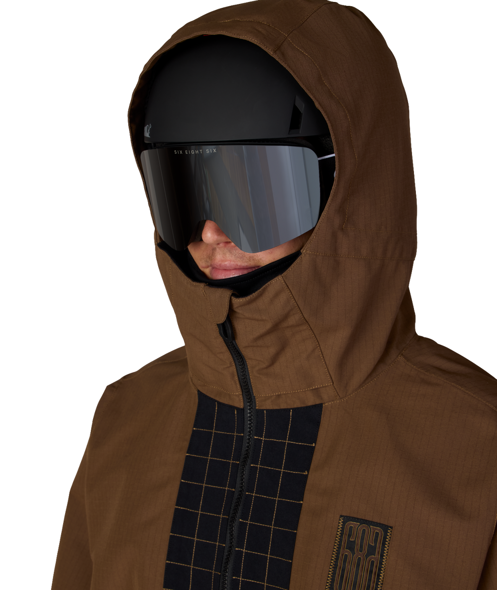 MENS GHOST™ 2.5L ANORAK - DARK EARTH RIPSTOP