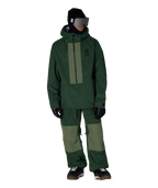 MENS GHOST™ 2.5L ANORAK - MOSS GREEN GRID CORDUROY
