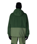 MENS GHOST™ 2.5L ANORAK - MOSS GREEN GRID CORDUROY
