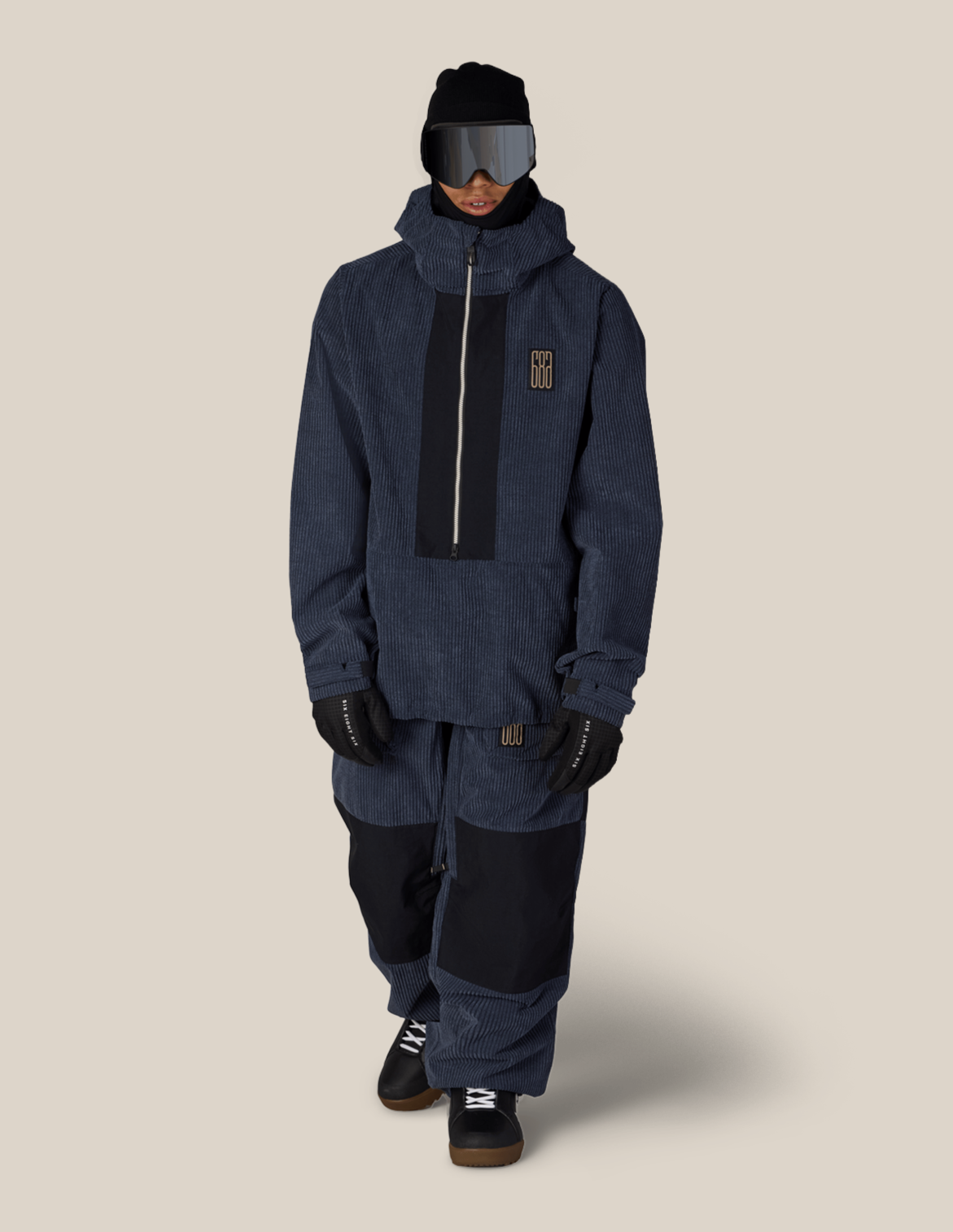 MENS GHOST™ 2.5L ANORAK - NAVY WIDE WALE CORDUROY