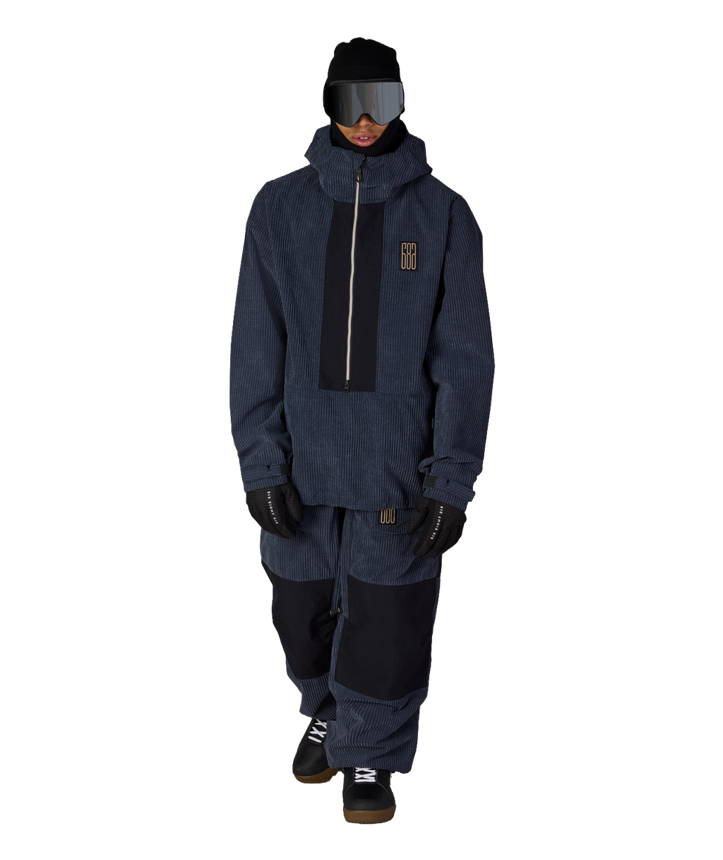 MENS GHOST™ 2.5L ANORAK - NAVY WIDE WALE CORDUROY