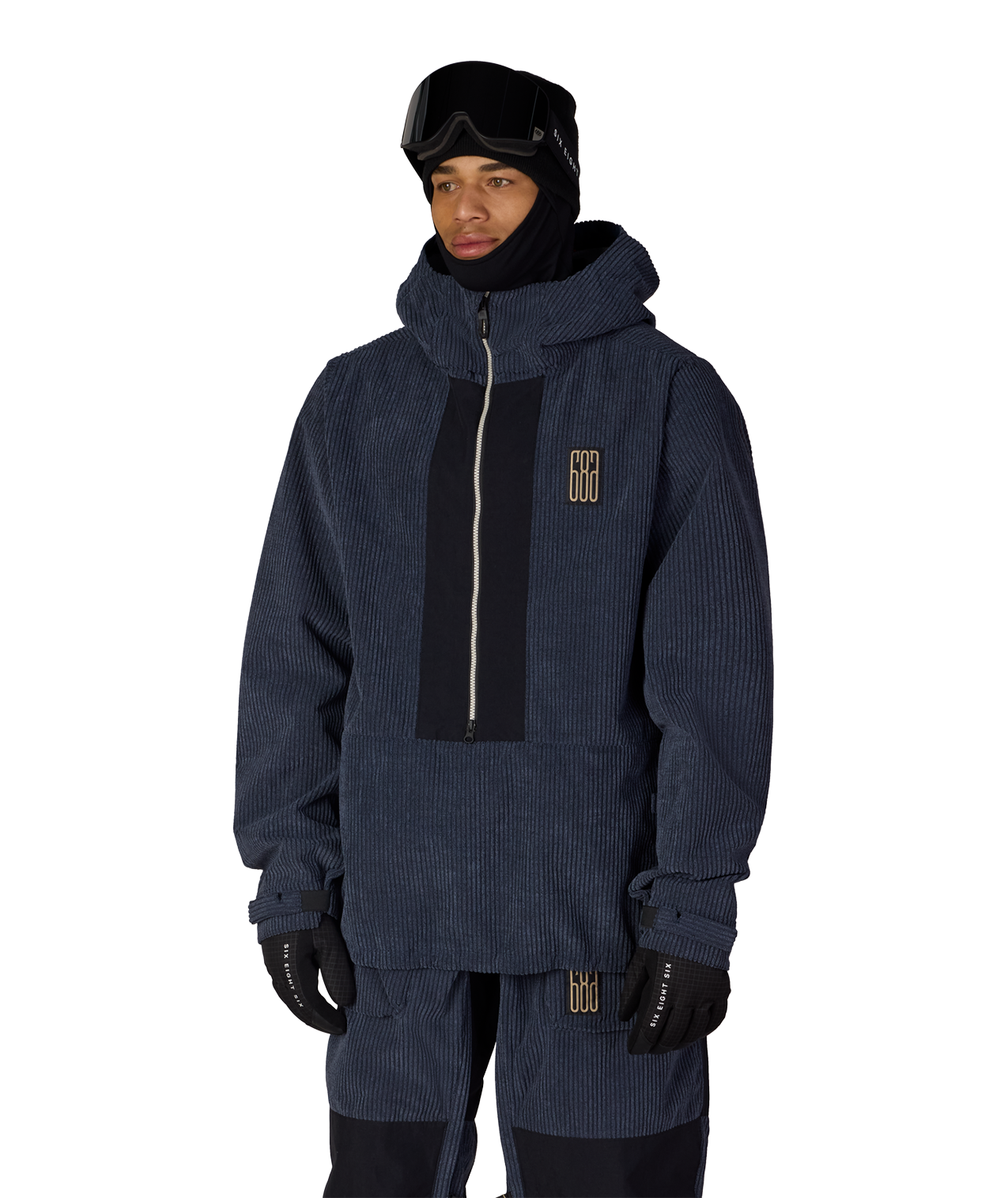 MENS GHOST™ 2.5L ANORAK - NAVY WIDE WALE CORDUROY