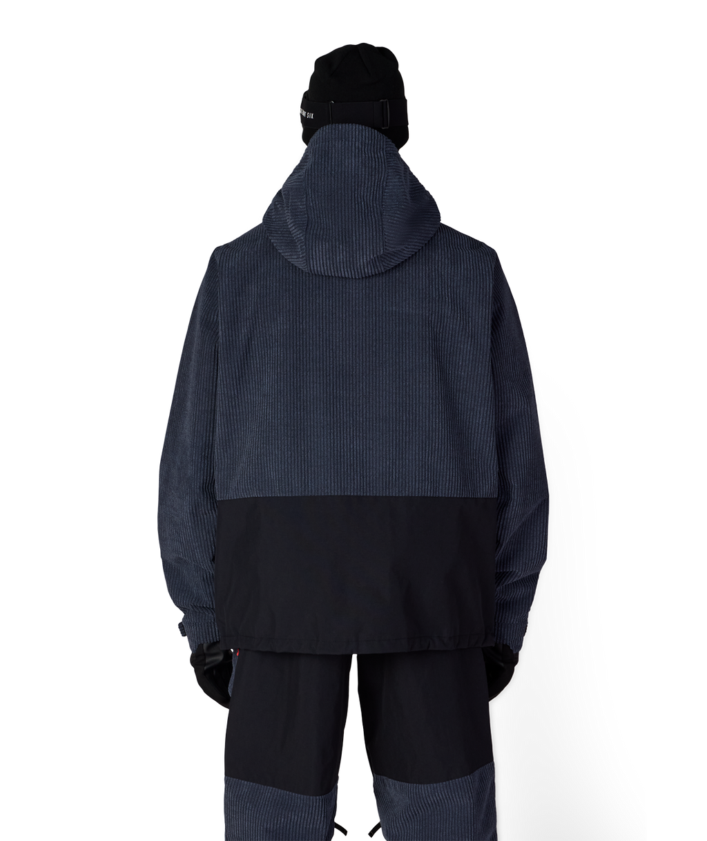 MENS GHOST™ 2.5L ANORAK - NAVY WIDE WALE CORDUROY