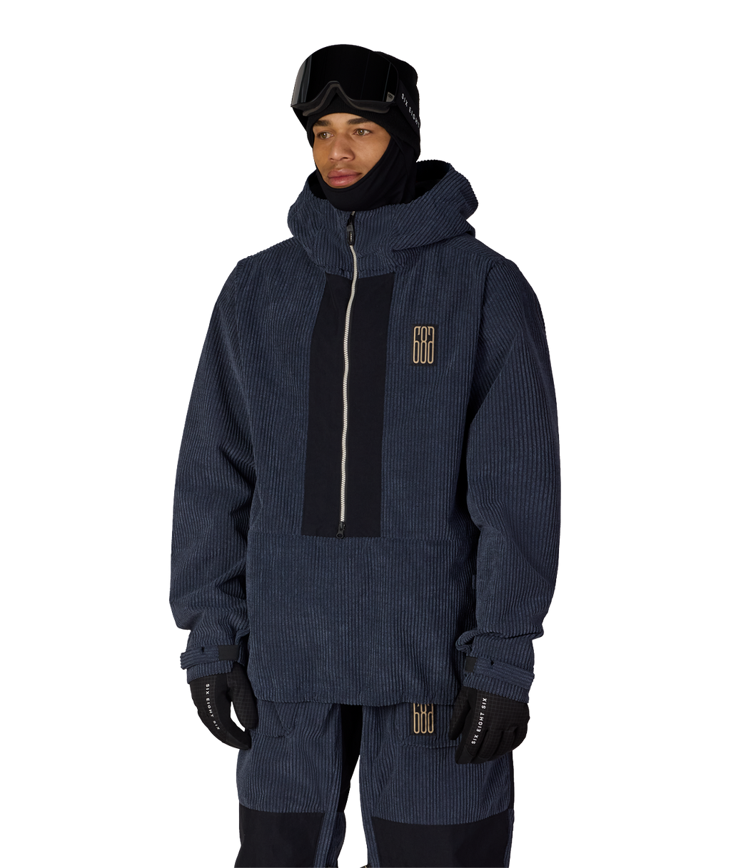 MENS GHOST™ 2.5L ANORAK - NAVY WIDE WALE CORDUROY