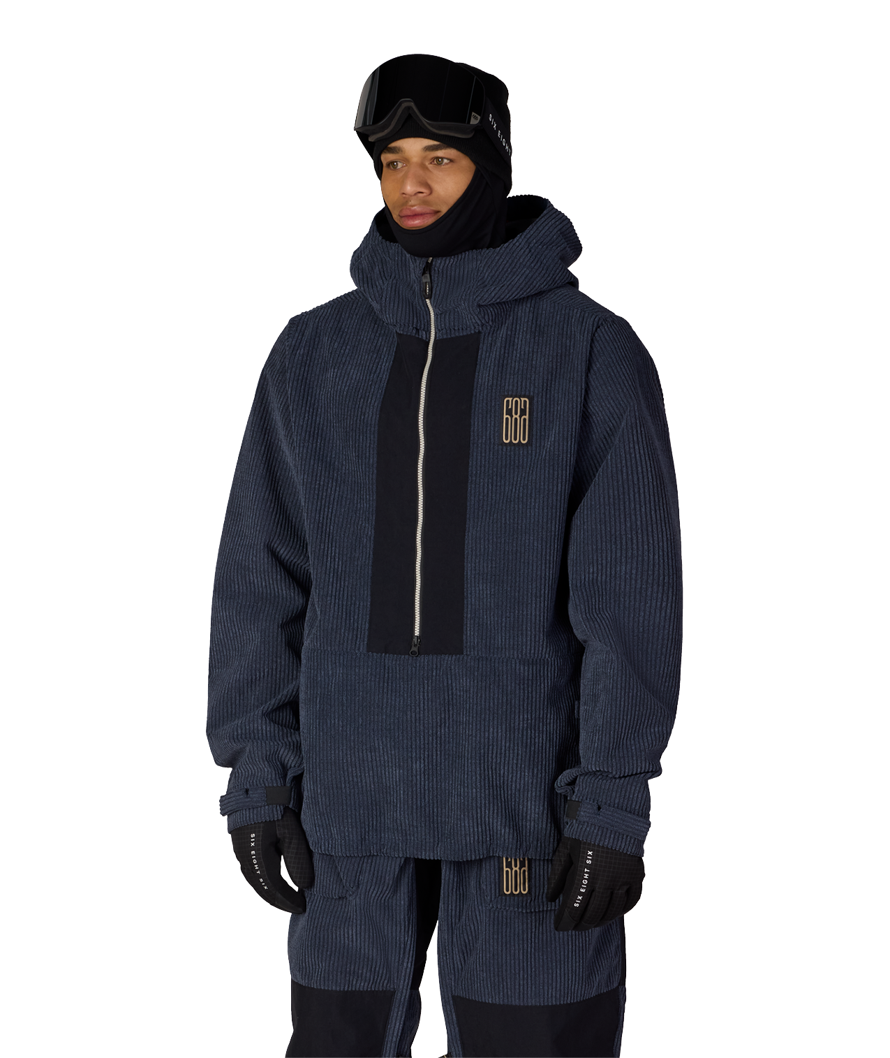 MENS GHOST™ 2.5L ANORAK - NAVY WIDE WALE CORDUROY