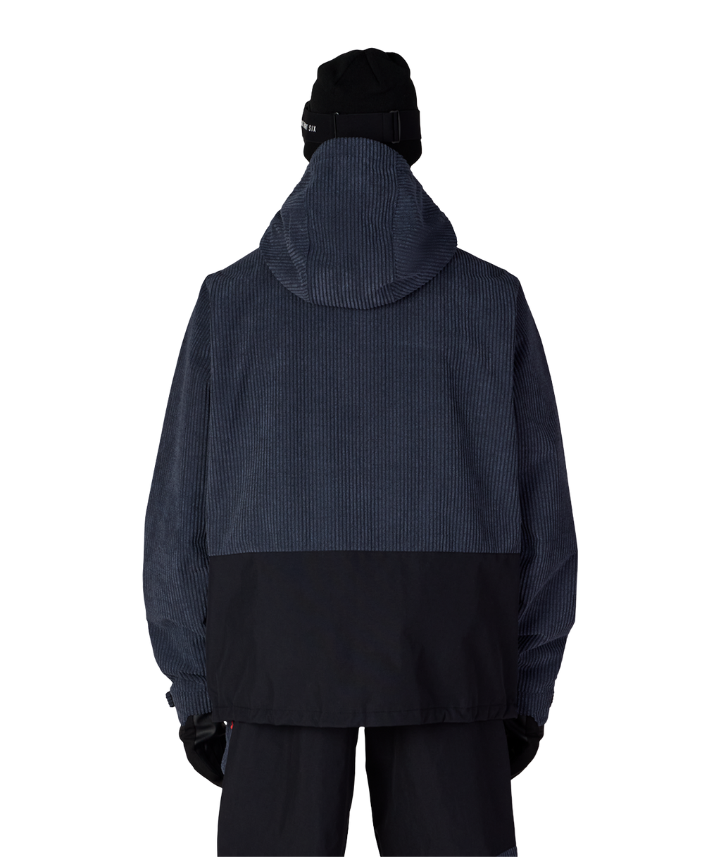 MENS GHOST™ 2.5L ANORAK - NAVY WIDE WALE CORDUROY