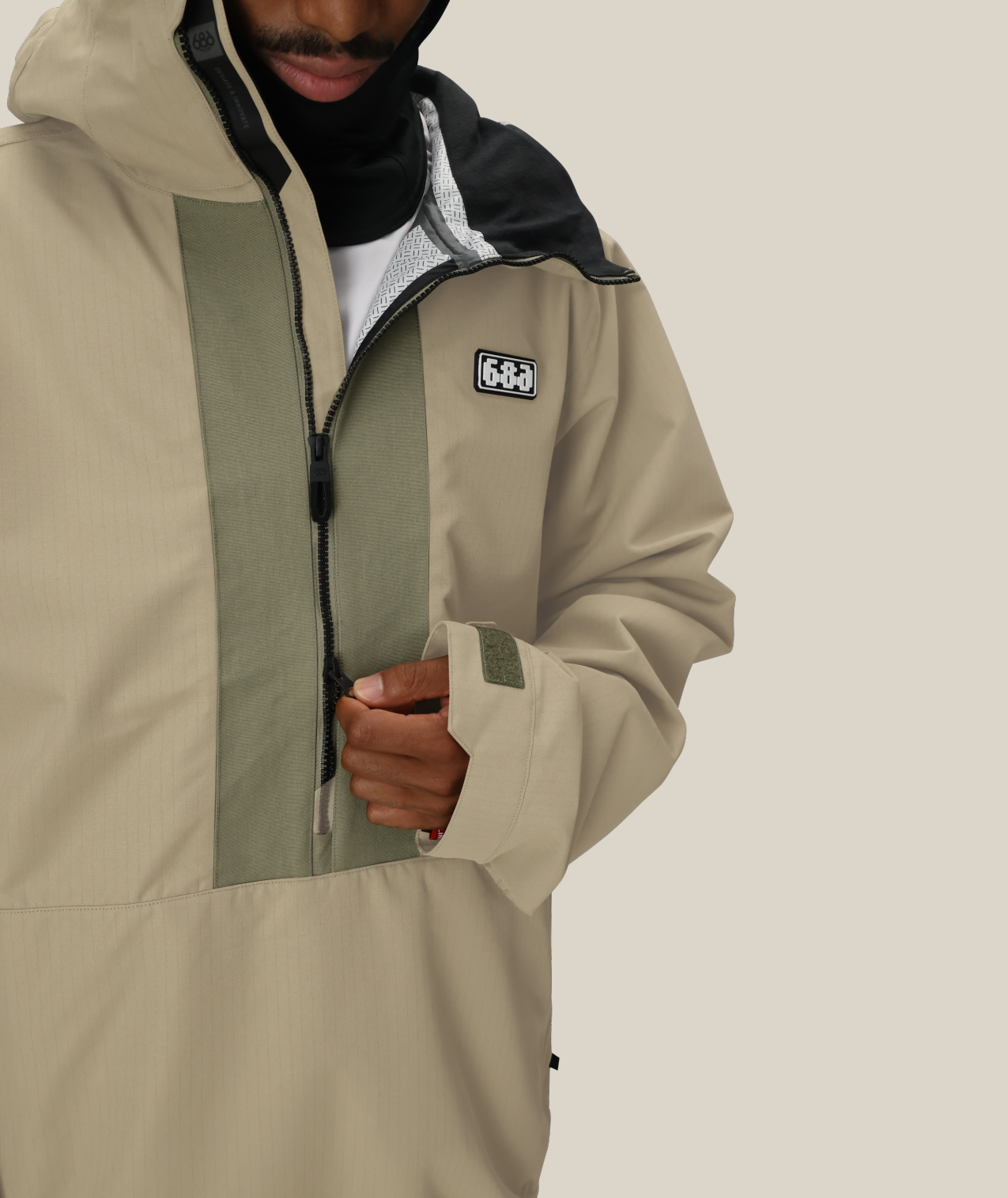 MENS GHOST™ 2.5L ANORAK - SAGE RIPSTOP