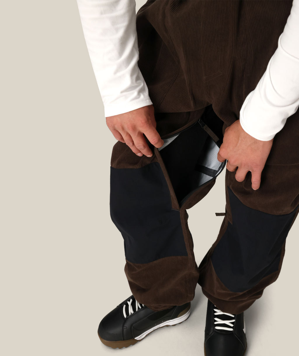 MENS 2.5L GHOST™ PANT - COFFEE CORDUROY