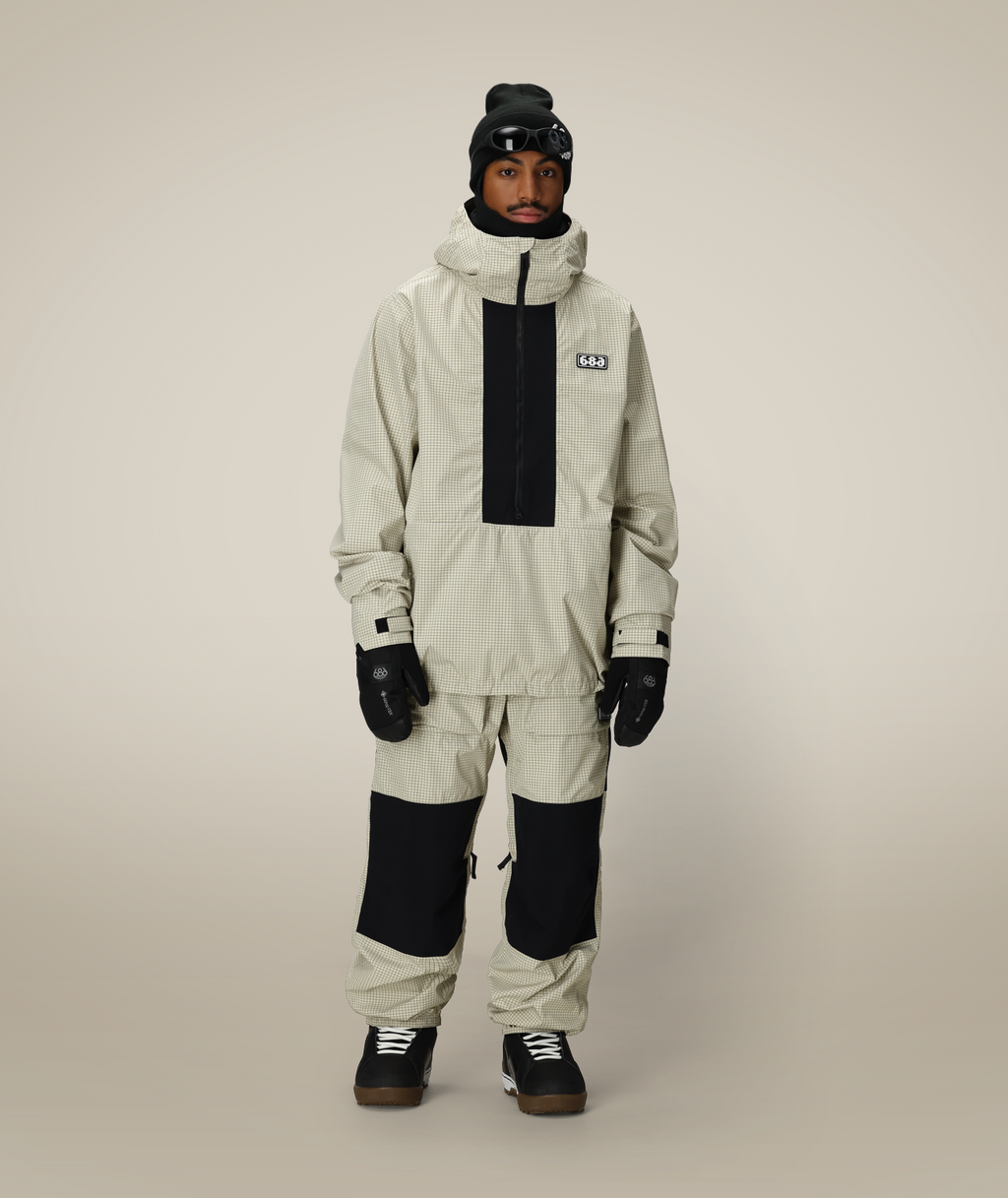 MENS 2.5L GHOST™ PANT - LIMESTONE GRID