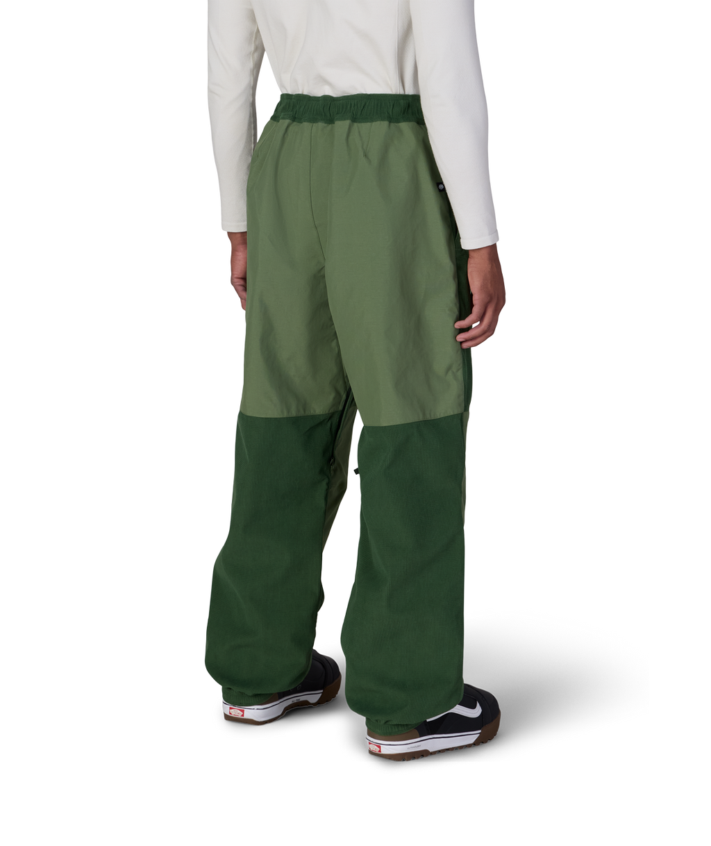 MENS 2.5L GHOST™ PANT - MOSS GREEN GRID CORDUROY