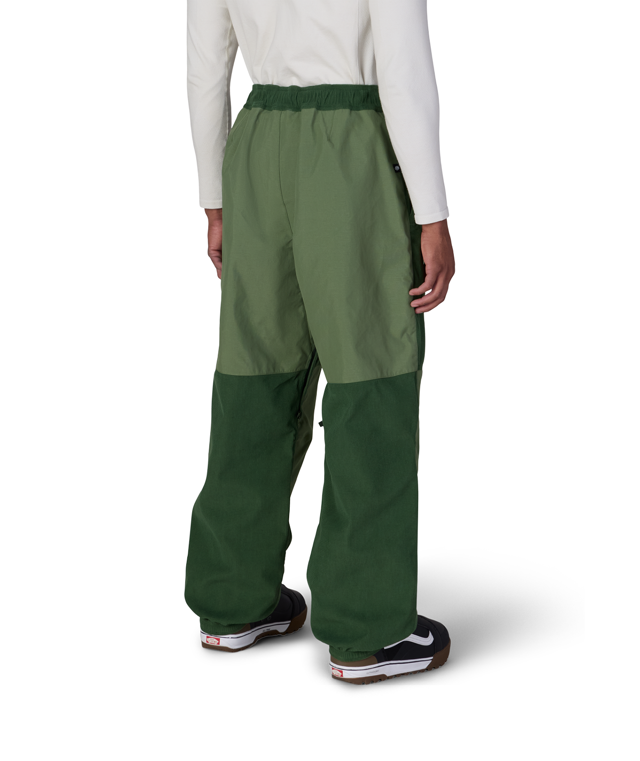 MENS 2.5L GHOST™ PANT - MOSS GREEN GRID CORDUROY