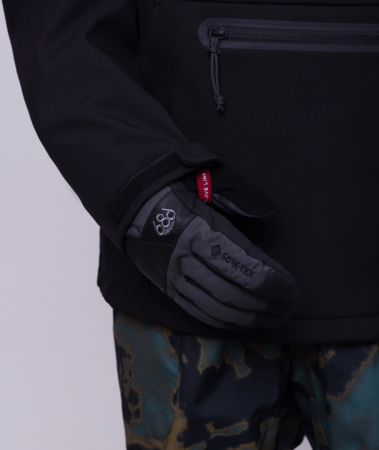 Men's Waterproof Hoody - BLACK