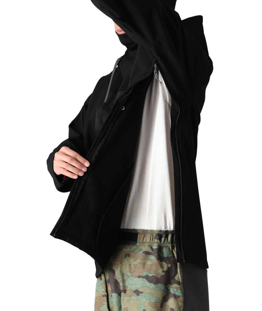 Men's Waterproof Hoody - BLACK