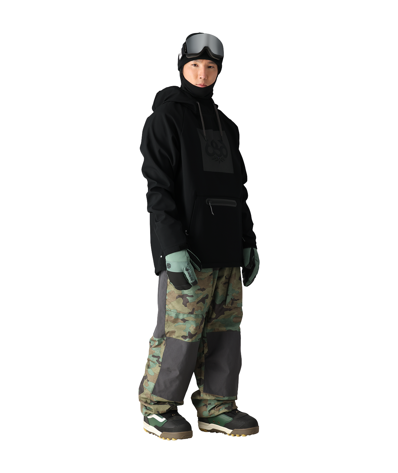 Men's Waterproof Hoody - BLACK