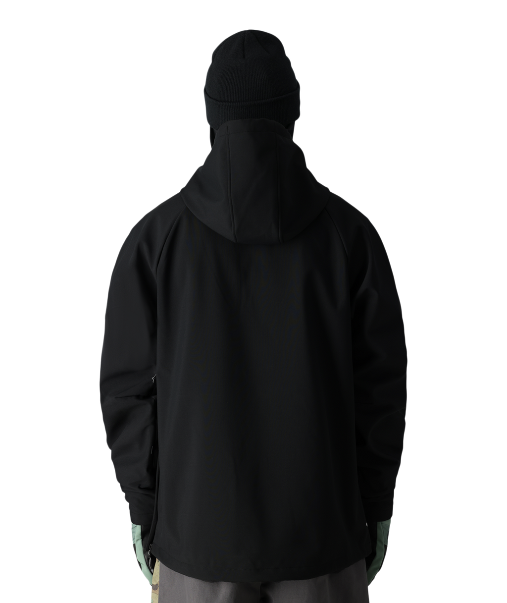 Men's Waterproof Hoody - BLACK