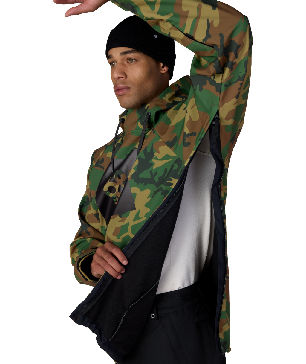 Men's Waterproof Hoody - CAMO