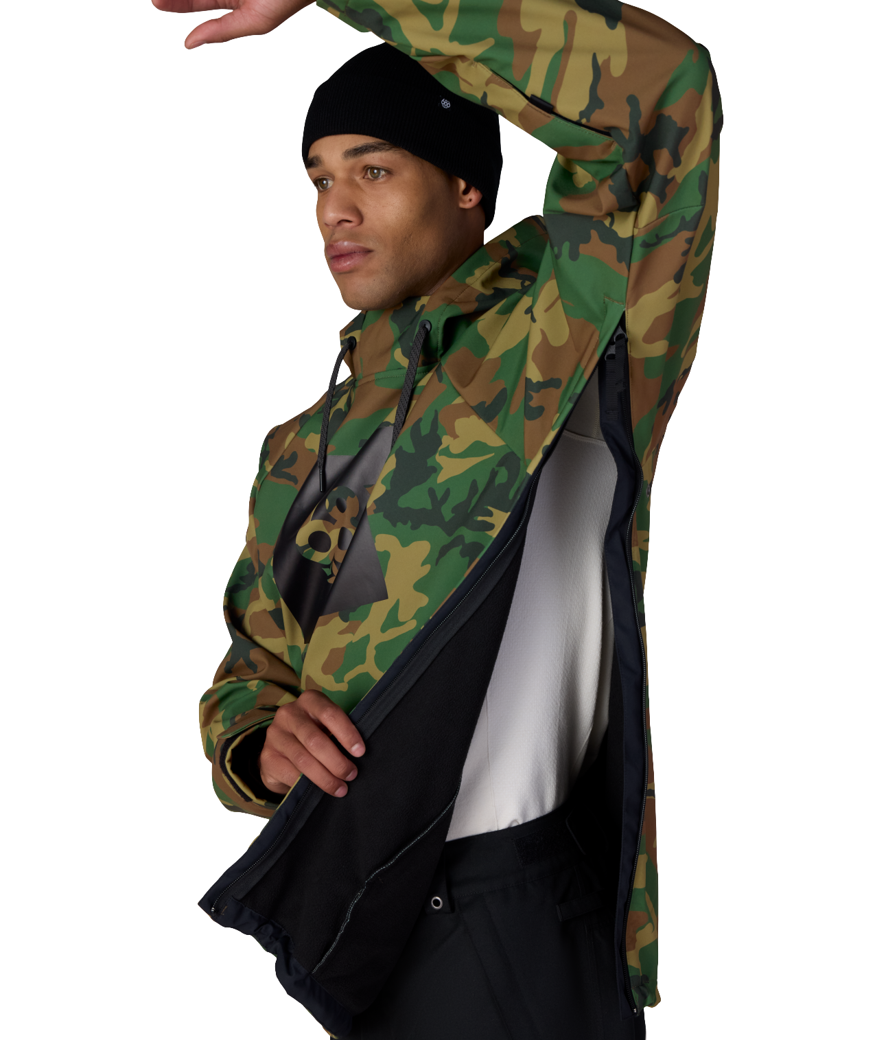 Men's Waterproof Hoody - CAMO