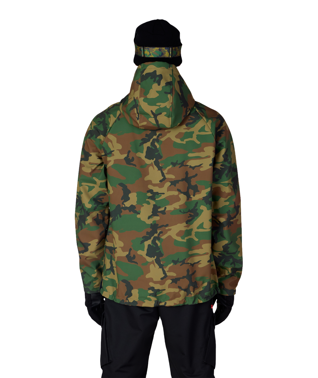 Men's Waterproof Hoody - CAMO