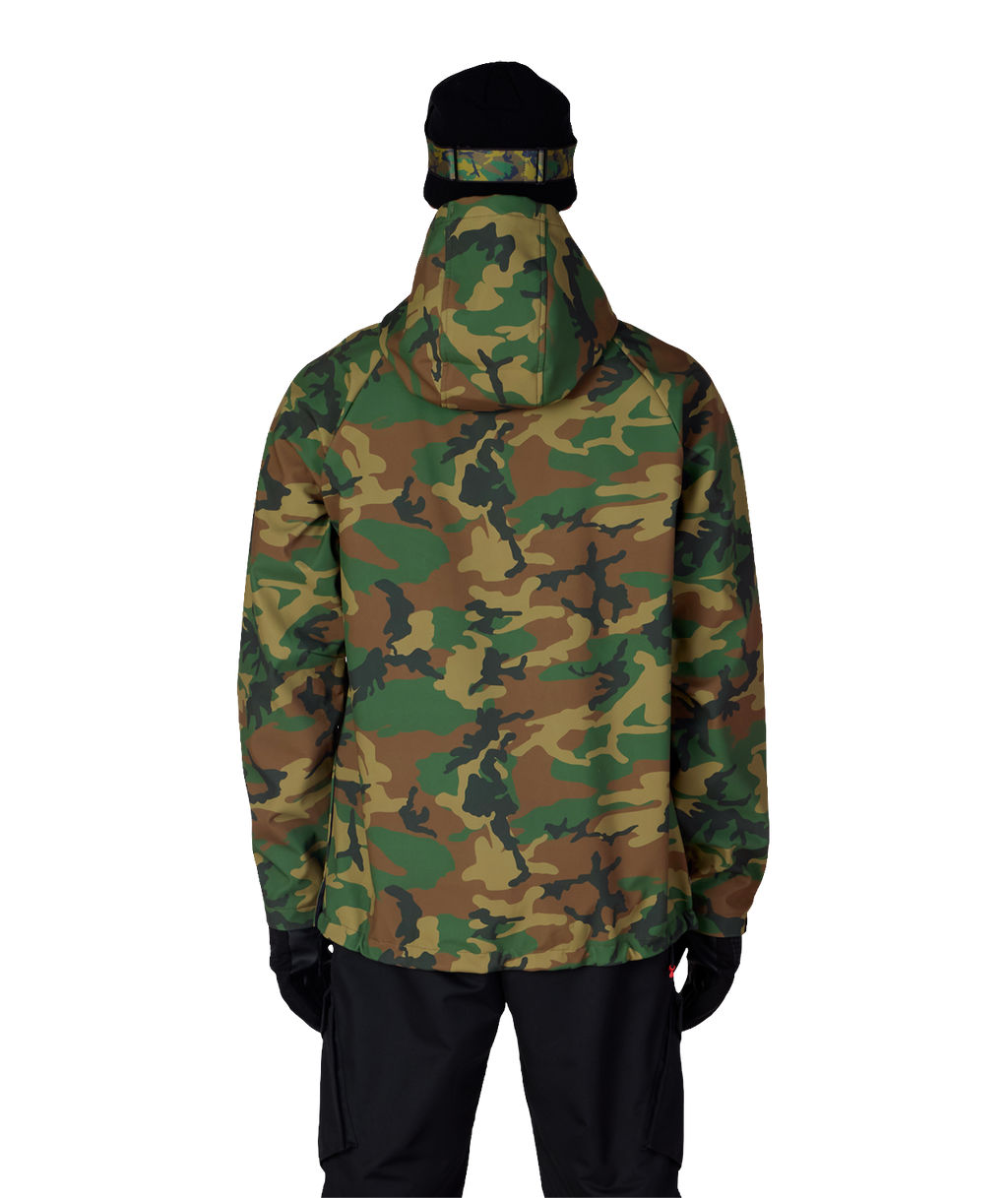 Men's Waterproof Hoody - CAMO
