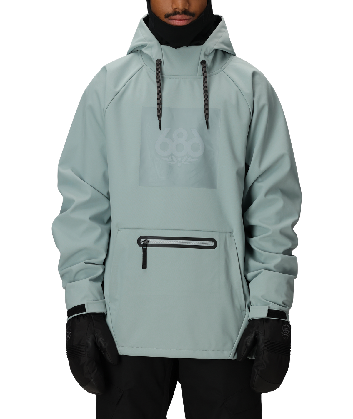 Men's Waterproof Hoody - DUSTY MARINE