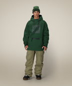 Men's Waterproof Hoody - MOSS GREEN