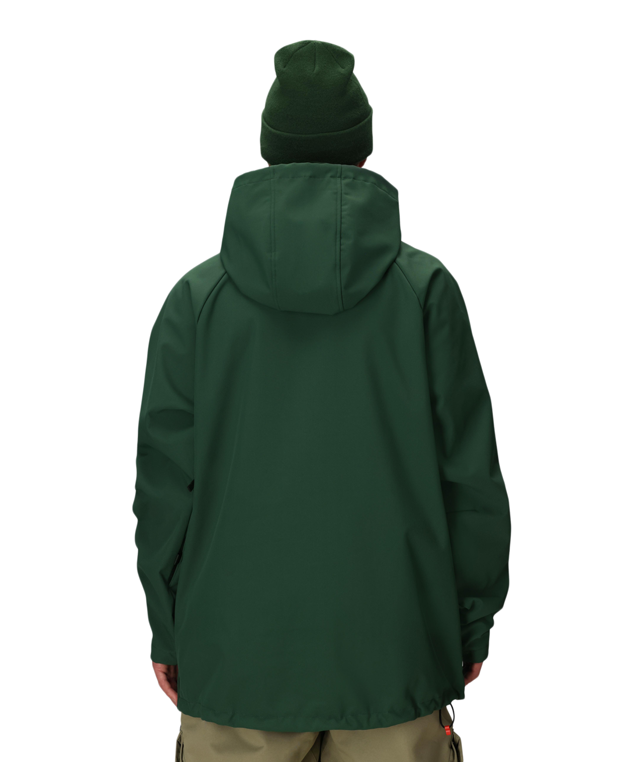 Men's Waterproof Hoody - MOSS GREEN