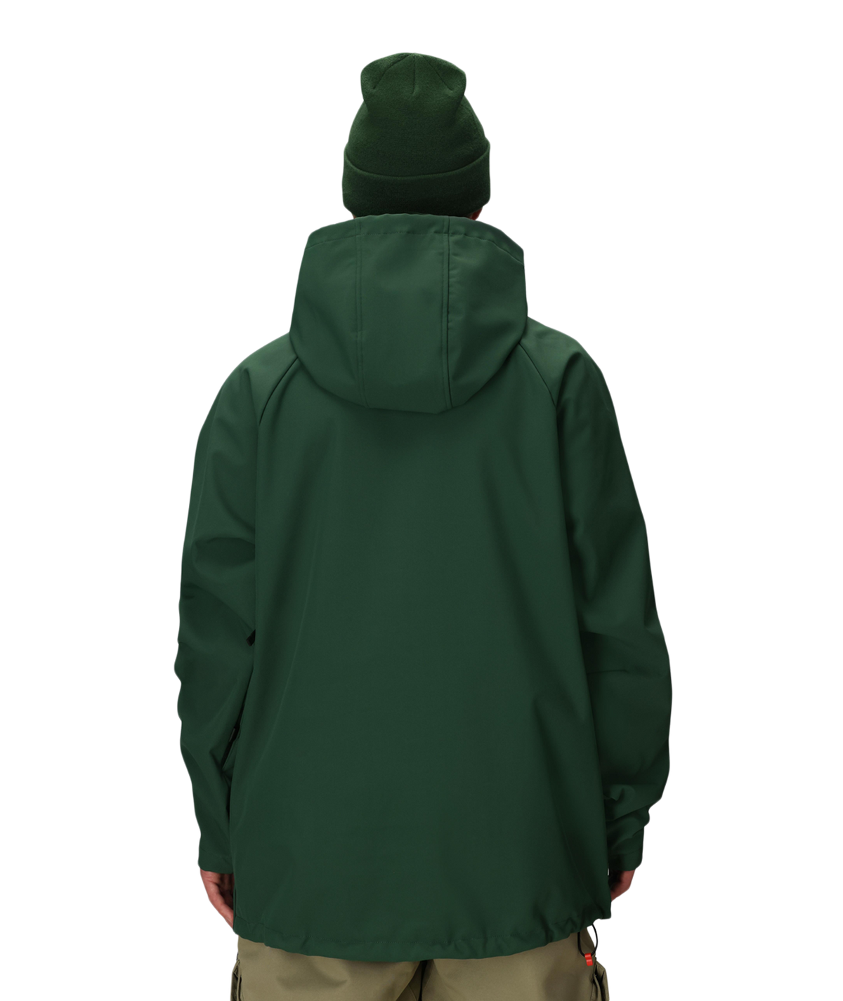 Men's Waterproof Hoody - MOSS GREEN