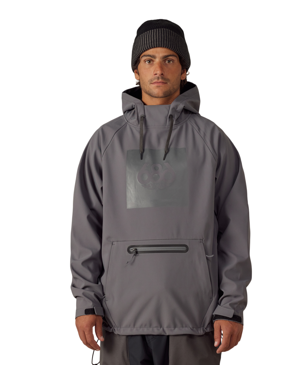 Men's Waterproof Hoody - RHINO GREY