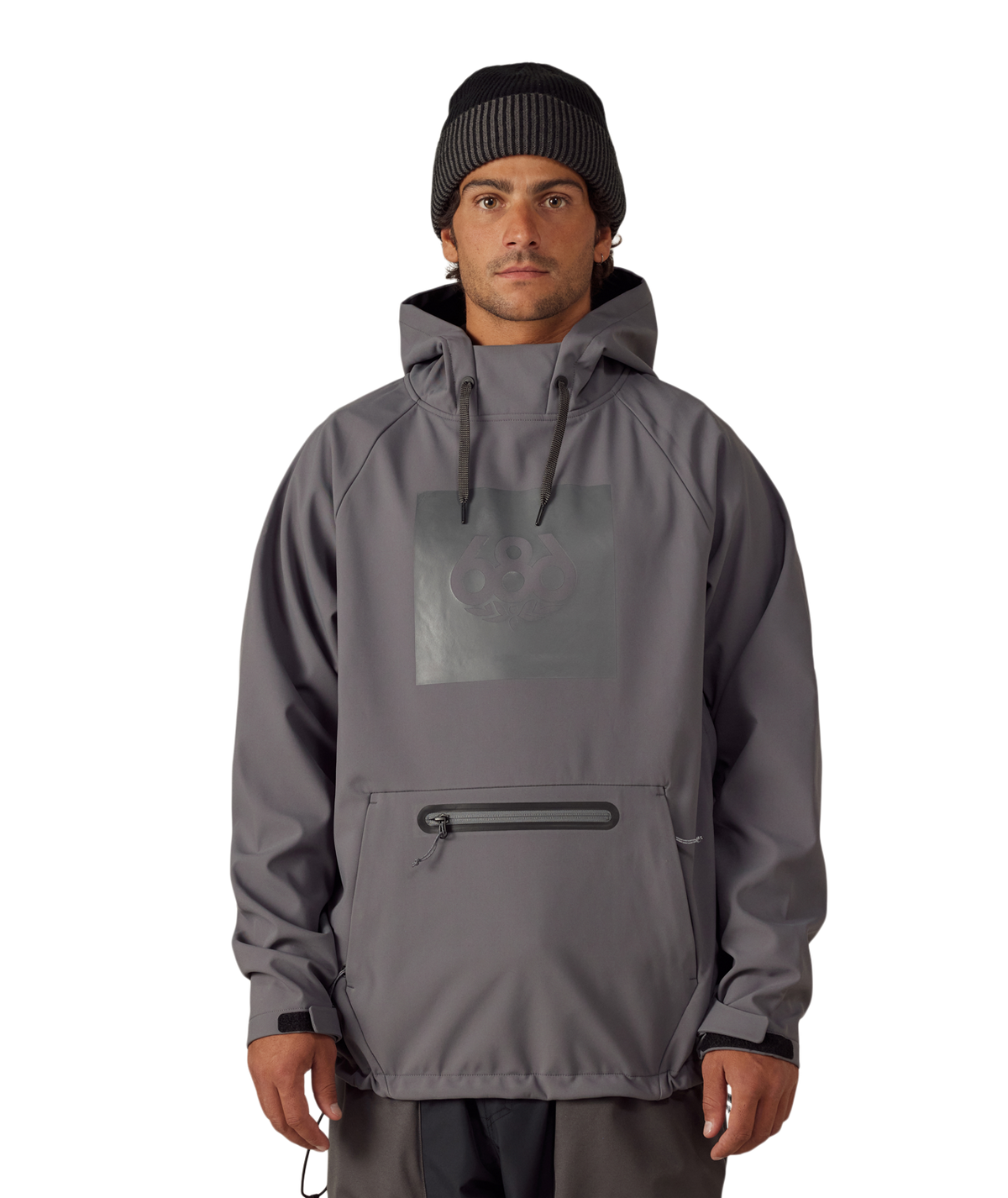 Men's Waterproof Hoody - RHINO GREY