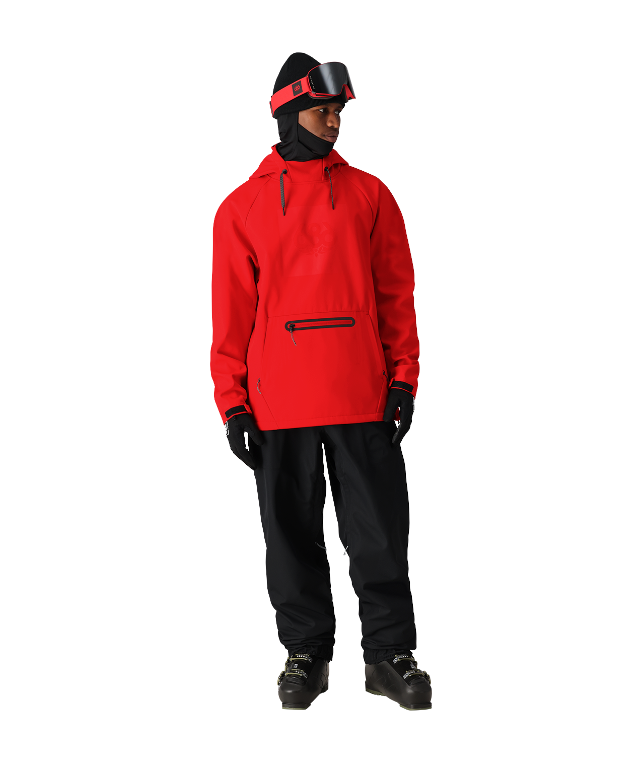 Men's Waterproof Hoody - TRUE RED