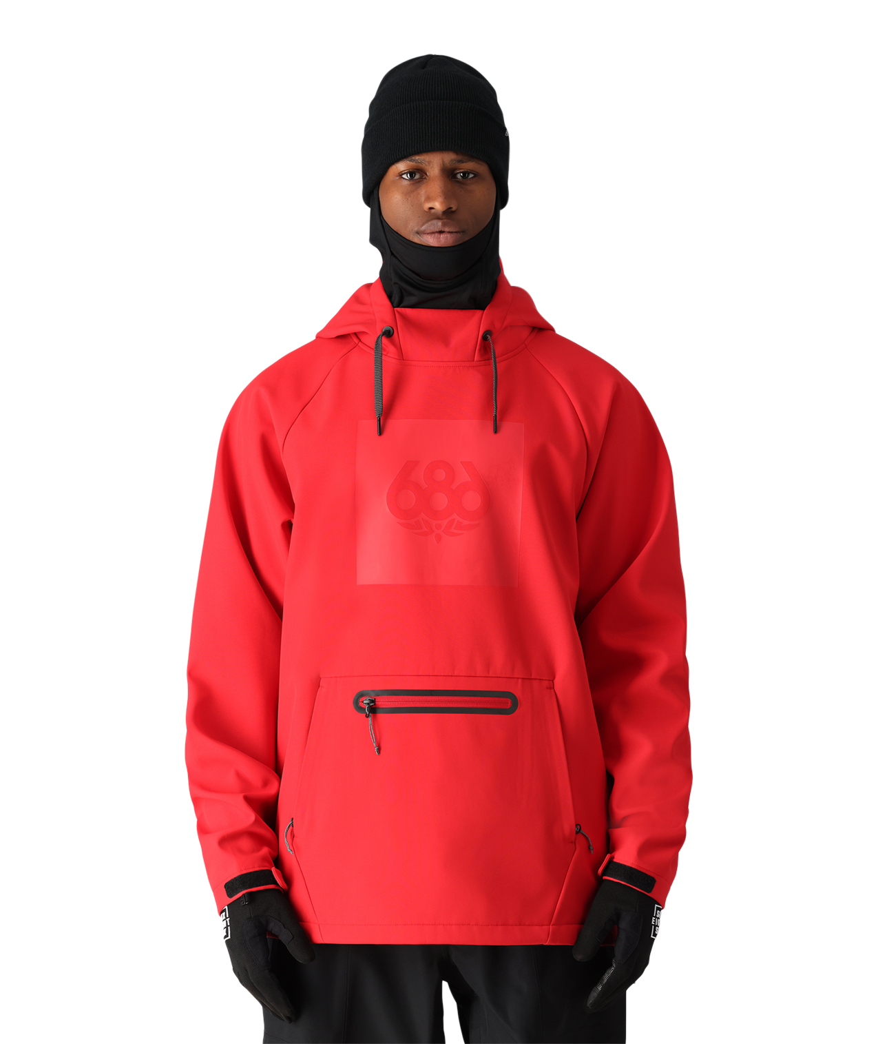 Men's Waterproof Hoody - TRUE RED