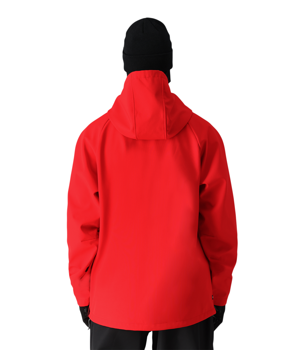 Men's Waterproof Hoody - TRUE RED