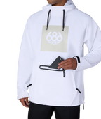 Men's Waterproof Hoody - WHITE