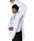 Men's Waterproof Hoody - WHITE