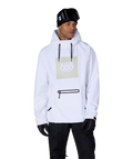 Men's Waterproof Hoody - WHITE