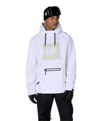 Men's Waterproof Hoody - WHITE