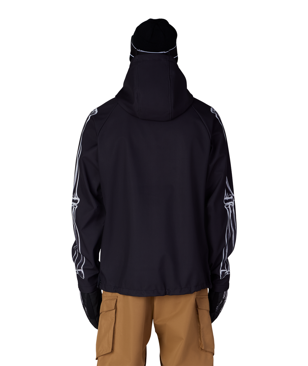 Men's Waterproof Hoody - WHITE XRAY