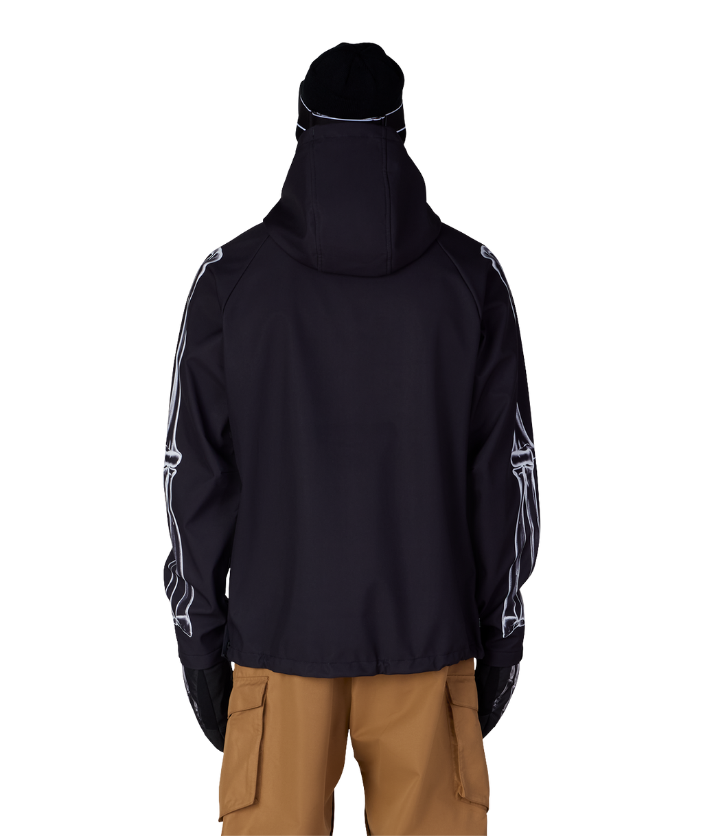 Men's Waterproof Hoody - WHITE XRAY