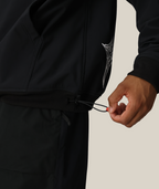 MENS WATERPROOF TEAM HOODY - BLACK PRINT