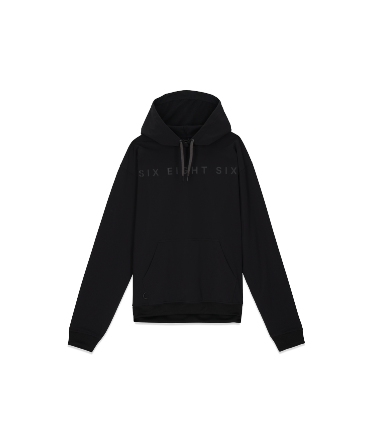 MENS WATERPROOF TEAM HOODY - BLACK