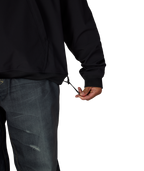 MENS WATERPROOF TEAM HOODY - BLACK