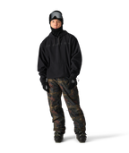MENS WATERPROOF TEAM HOODY - BLACK