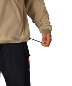 MENS WATERPROOF TEAM HOODY - KHAKI
