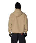 MENS WATERPROOF TEAM HOODY - KHAKI
