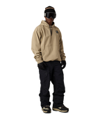 MENS WATERPROOF TEAM HOODY - KHAKI