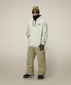 MENS WATERPROOF TEAM HOODY - LIMESTONE