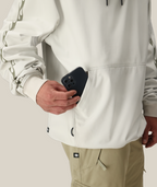 MENS WATERPROOF TEAM HOODY - LIMESTONE